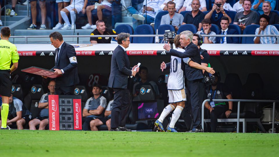 Ancelotti e a condição de suplente de Modric: «Não costumo dar explicações a quem não joga»