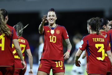 Jenni Hermoso faz golo da vitória frente a Itália no regresso à seleção espanhola