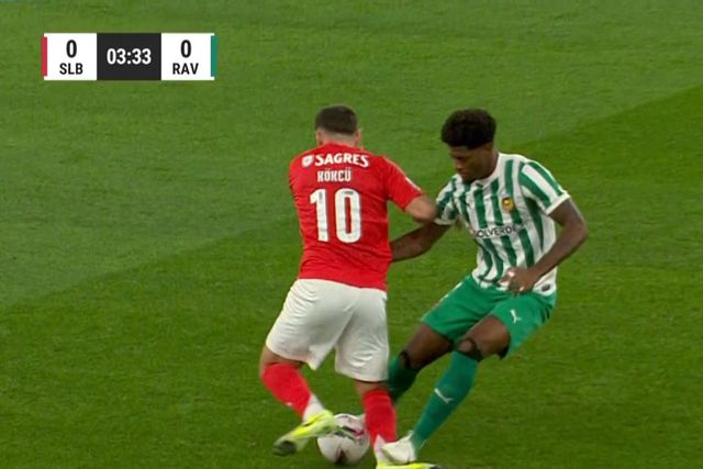 VÍDEO: entrada duríssima de Panzo sobre Kokçu