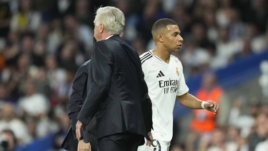 Ancelotti deixa reparo à exibição de Mbappé: «Precisava de um pouco mais de acerto»