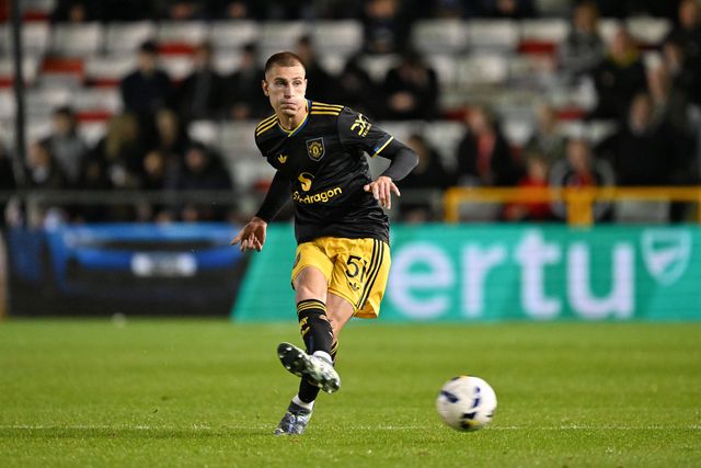Rhys Bennett, jogador da equipa de sub-21 do Manchester United