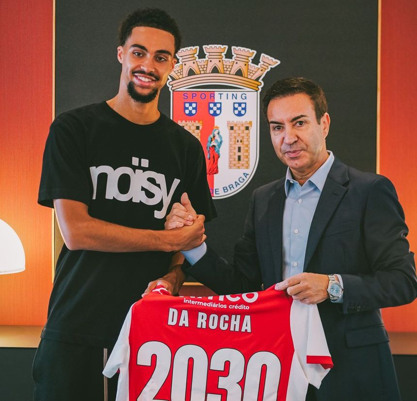 Yanis da Rocha renova com o SC Braga até 2030 - Foto: SC Braga