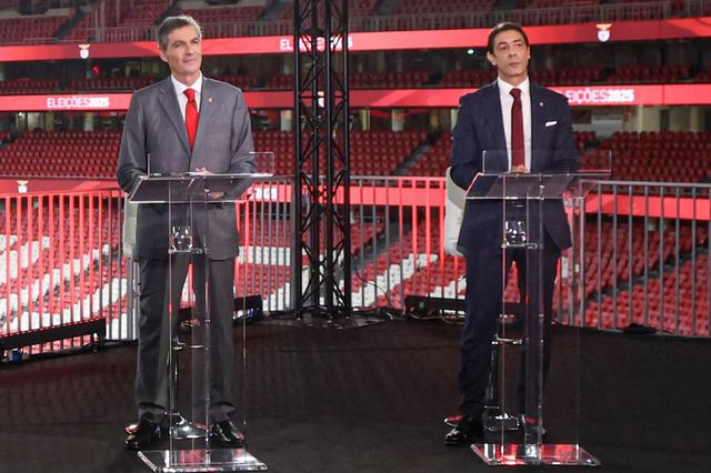 João Noronha Lopes e Rui Costa vão debater dois dias antes da votação da segunda volta — Foto: SL Benfica