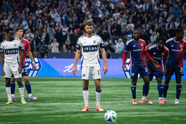 Thomas Muller, avançado do Vancouver Whitecaps