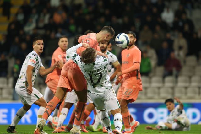 Deniz Gul faz o golo da vitória em Moreira de Cónegos - FOTO: Catarina Morais/Kapta +