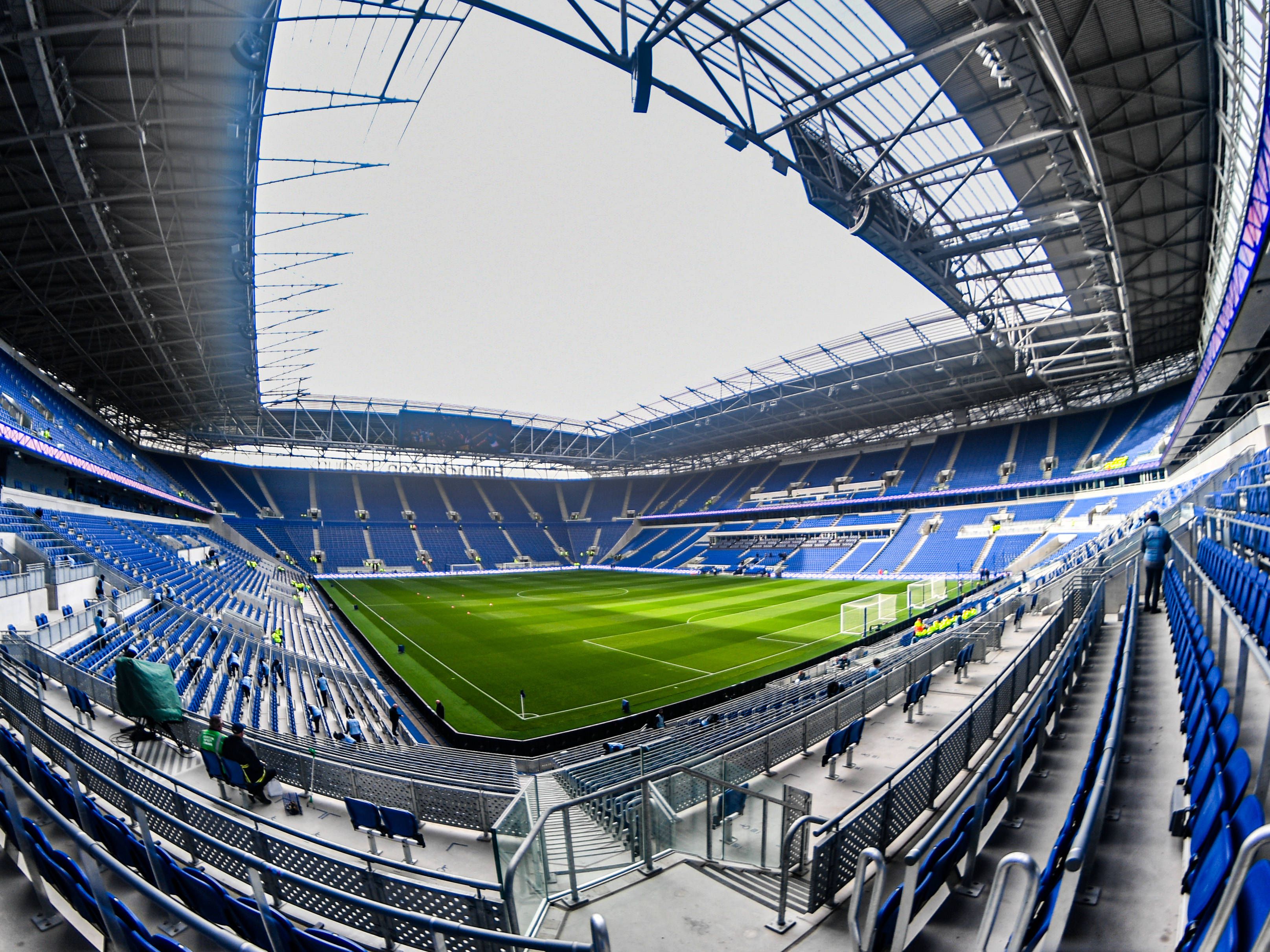 Acabado de estrear pelo Everton, o estádio Hill Dickson  chegou aos 126 decibéis logo na estreia em agosto, no 2-0 frente ao Brighton