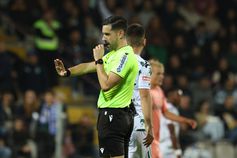 João Gonçalves foi o árbitro da partida em Moreira de Cónegos - Foto: Catarina Morais/Kapta+