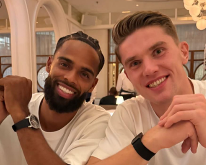 St. Juste reencontra-se com Gyokeres - Foto: St. Juste