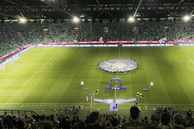 Foi assim a entrada das equipas