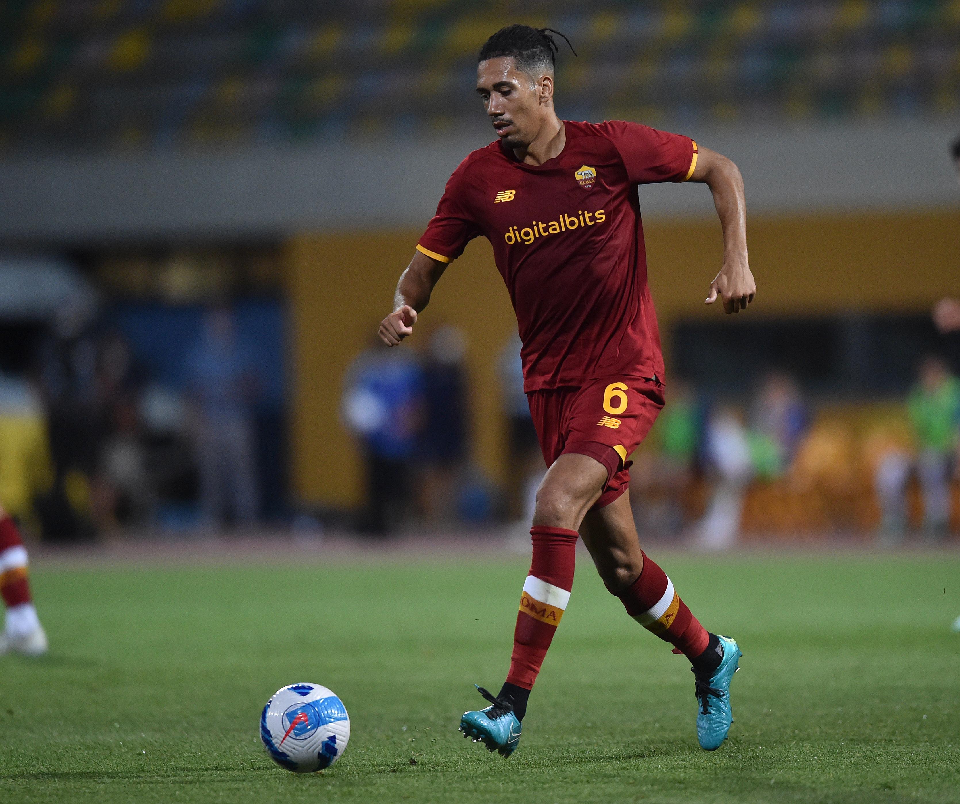 Chris Smalling na dupla de centrais - Foto: A BOLA/Miguel Nunes