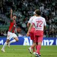 Adrián Butzke marcou o tento de honra do Marítimo em Alvalade - Foto: IMAGO