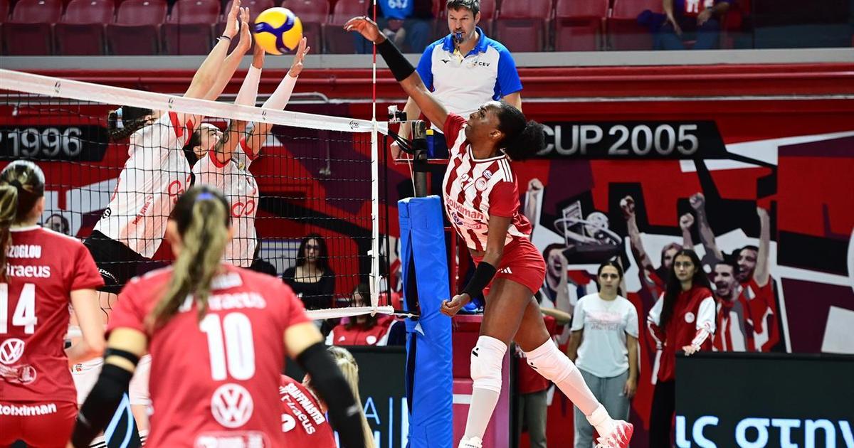 Olympiacos beat Benfica 3-2 in CEV Challenge Cup Women's match