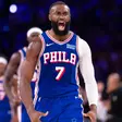 Depois de dez temporadas em Boston, Jaylon Brown joga agora nos Sixers ao lado de LeBron James, Joel Embiid e Tyrese Maxey