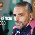 EM DIRETO: Rui Borges analisa o jogo com o Marítimo