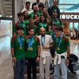Seleção de canoagem chegou a Portugal - Foto: A BOLA
