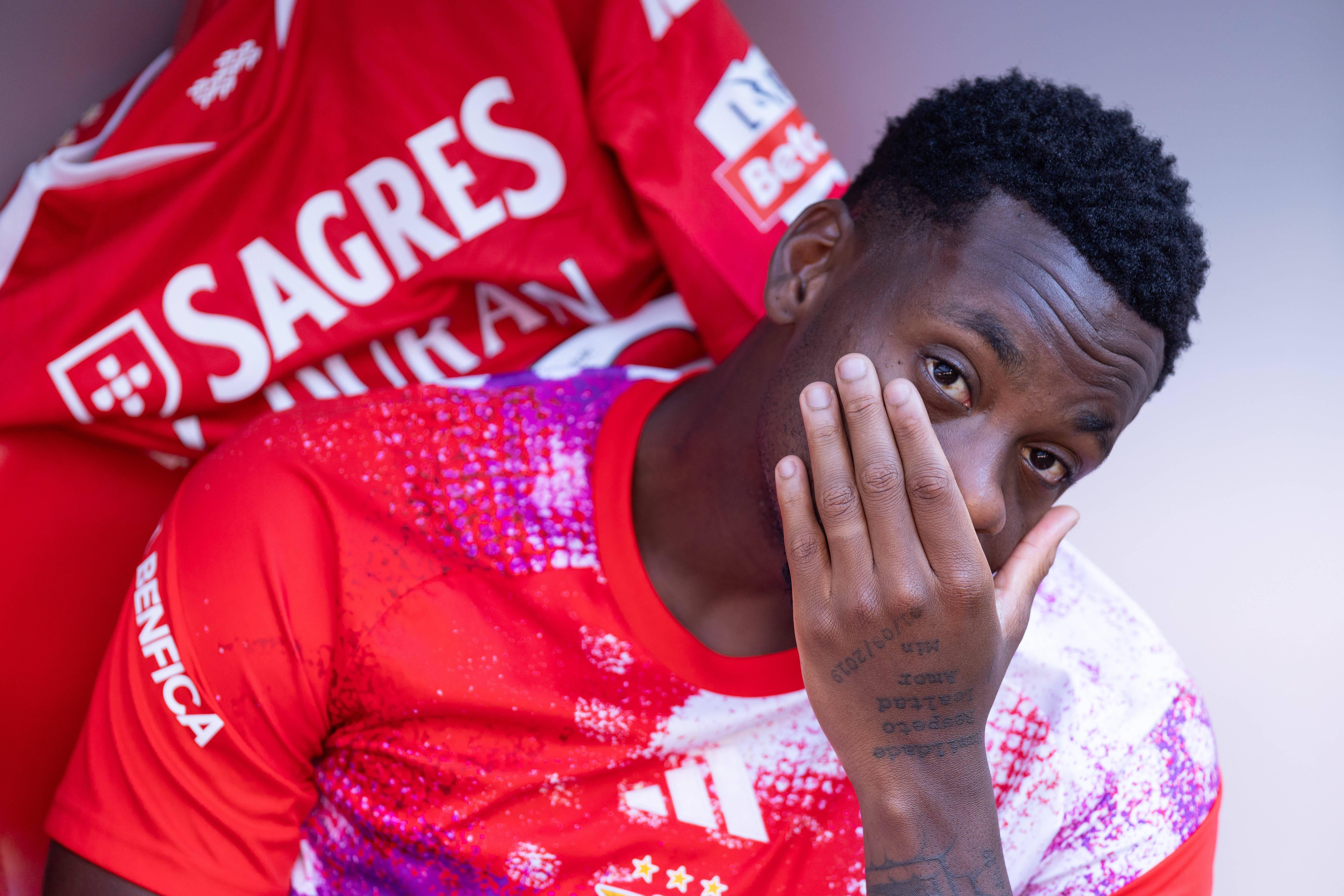 Jhon Durán, ponta de lança do Benfica (foto: Imago)