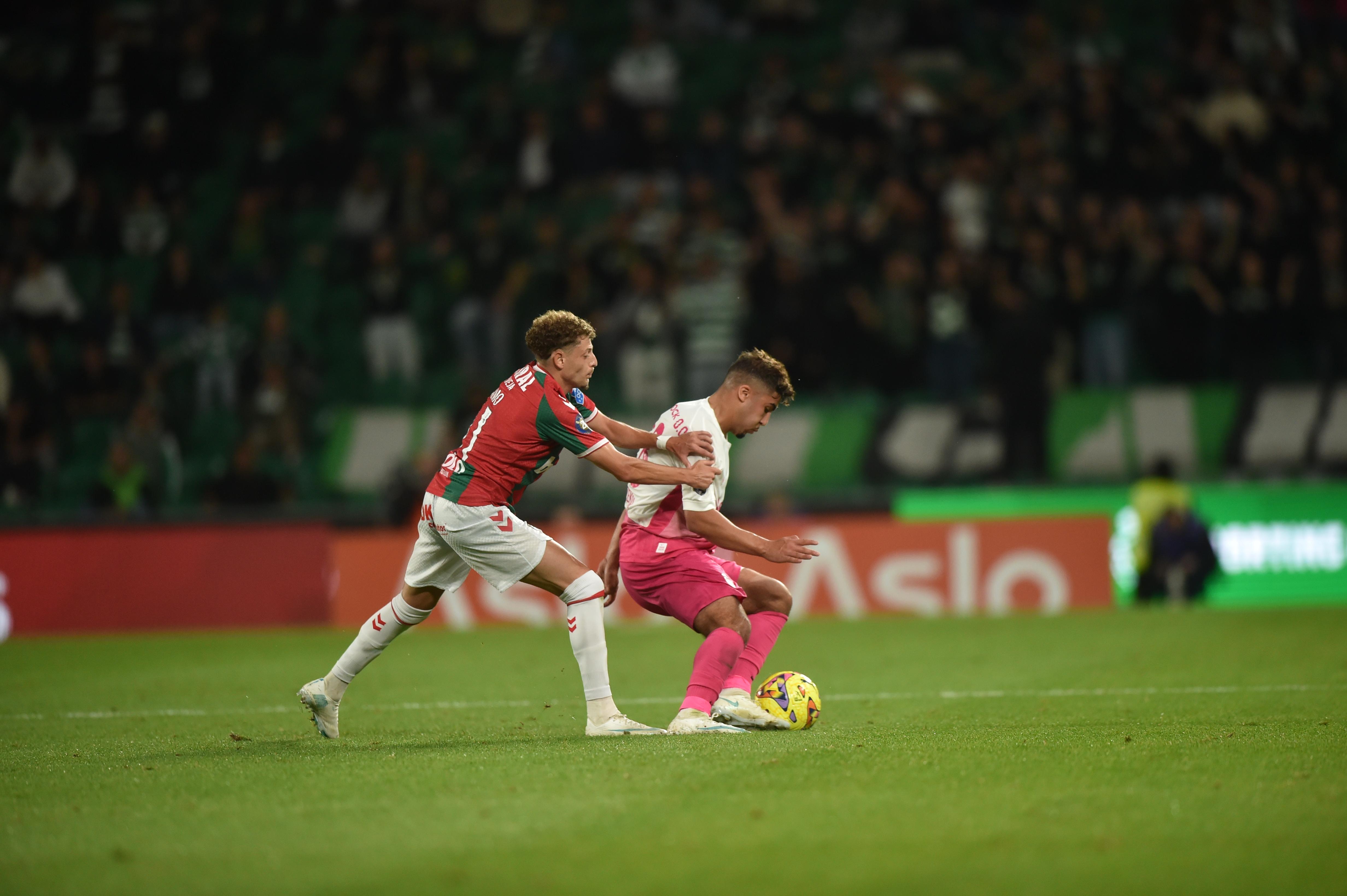 Zekri estreou-se com a camisola do Sporting. Foto: Miguel Nunes (Sporting-Marítimo)