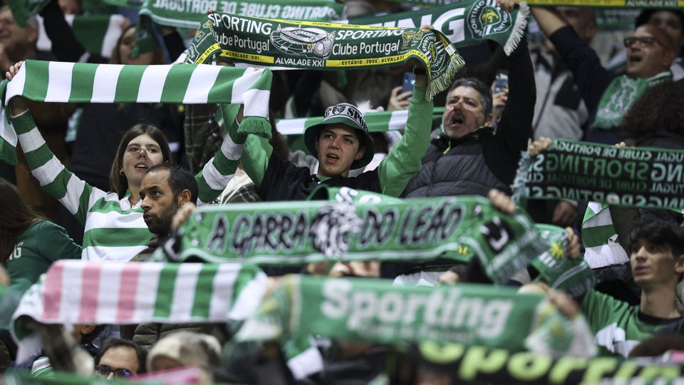 Sporting: bilhetes para Bérgamo à venda