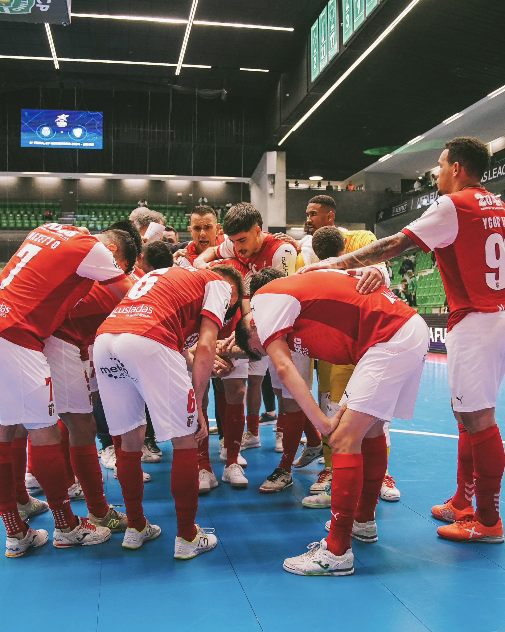 SC Braga goleado e mais longe da Final Four da Liga dos Campeões