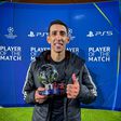 UEFA nomeia assistências de Di María para a melhor do dia na 'Champions'