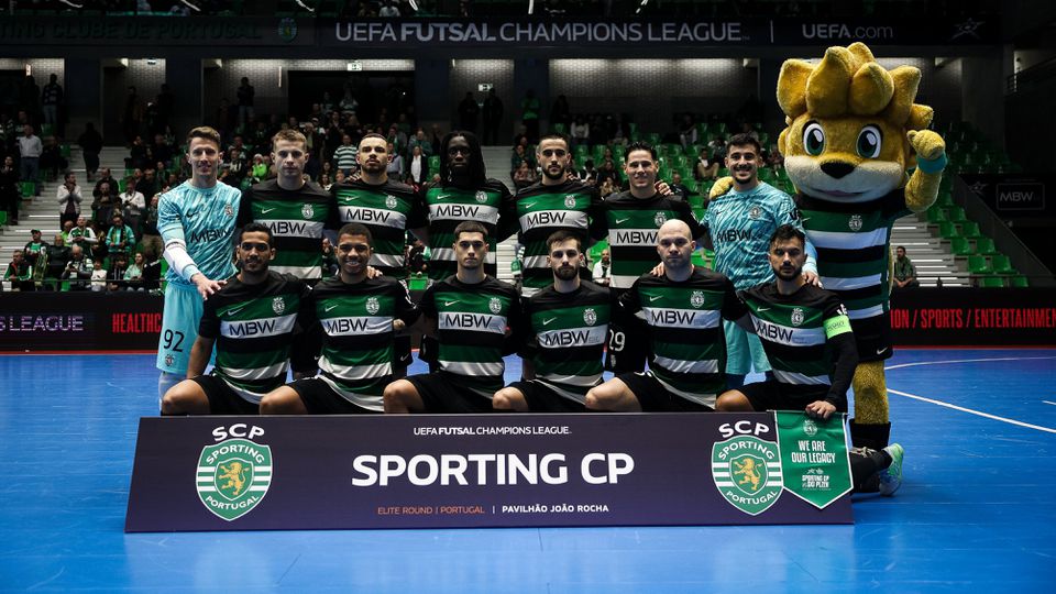 Sporting goleia e fica a um passo da final four da Liga dos Campeões