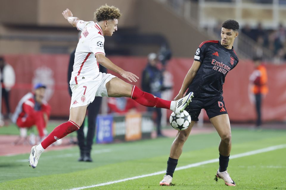 Mónaco-Benfica: Ben Seghir já dá vantagem aos monegascos (vídeo)