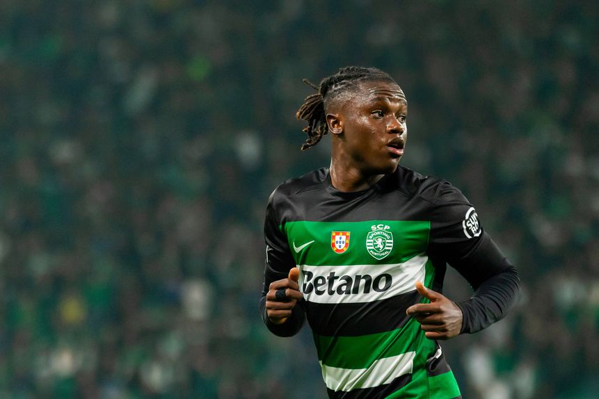 Geovany Quenda anseia marcar um golo em Alvalade