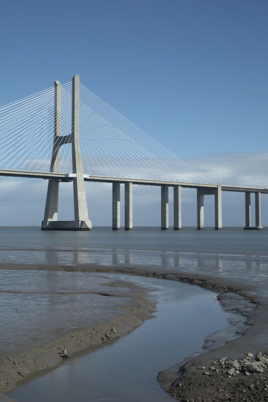 Choque em cadeia cortou trânsito na Ponte Vasco da Gama no sentido Alcochete-Lisboa