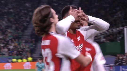 Gabriel imitou Gyokeres e adeptos do Arsenal têm explicação para isso