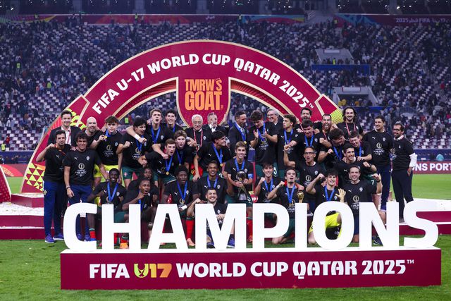 Portugal venceu o Mundial sub-17 no Qatar (foto: FPF)