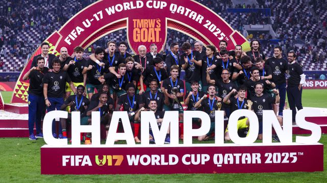 Portugal venceu o Mundial sub-17 no Qatar (foto: FPF)