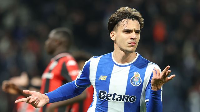 Gabri Veiga marcou primeiro golo do FC Porto frente ao Nice aos 18 segundos - Foto: Catarina Morais/Kapta+