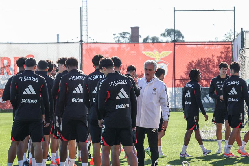 Treino do Benfica no Seixal - Foto SL Benfica