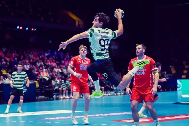 Sporting vence por 13 golos o Kolstad. Foto EHF