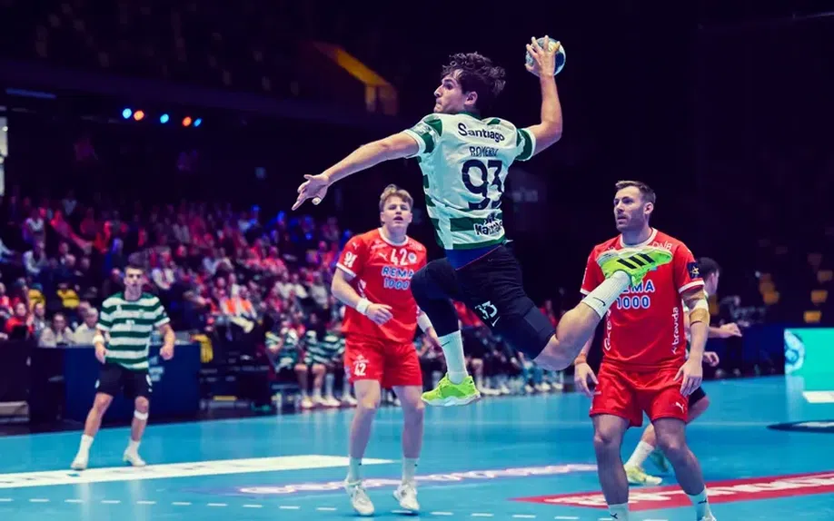 Sporting vence por 13 golos o Kolstad. Foto EHF