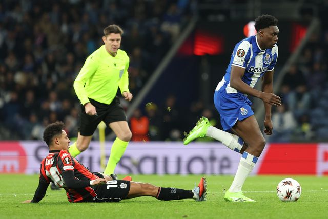 Matej Jug (Eslovénia) dirigiu o FC Porto-Nice - Foto: Catarina Morais/Kapta+