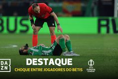 Há jogador mais azarado do que Isco? Lesionado aos 2' com pontapé... de um colega