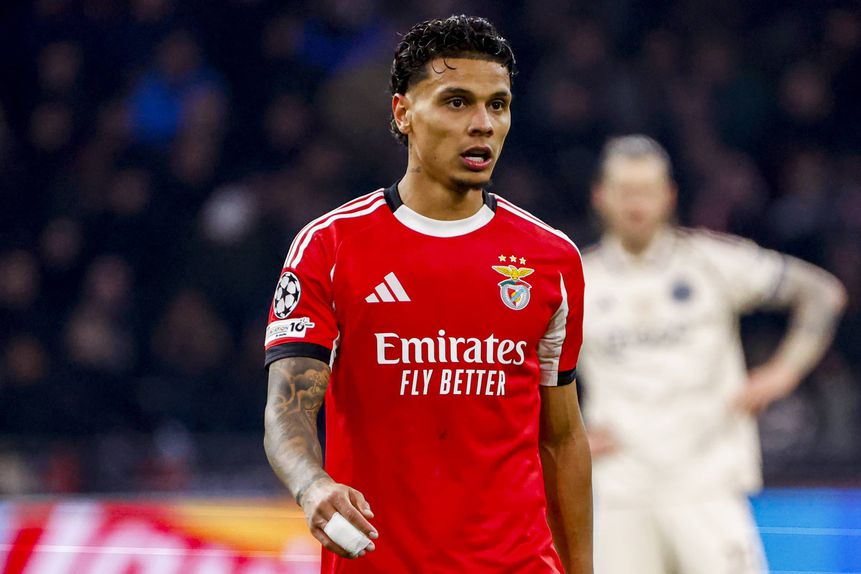 Richard Ríos, médio do Benfica - Foto Imago
