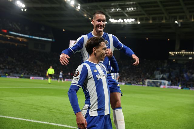 Gabri Veiga celebra golo marcado ao Nice - Foto: Catarina Morais/Kapta+