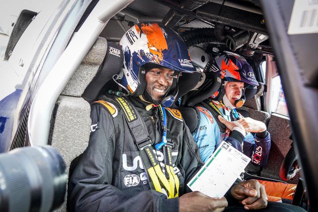 Danilo Pereira viveu uma experiência inesquecível num carro do WRC