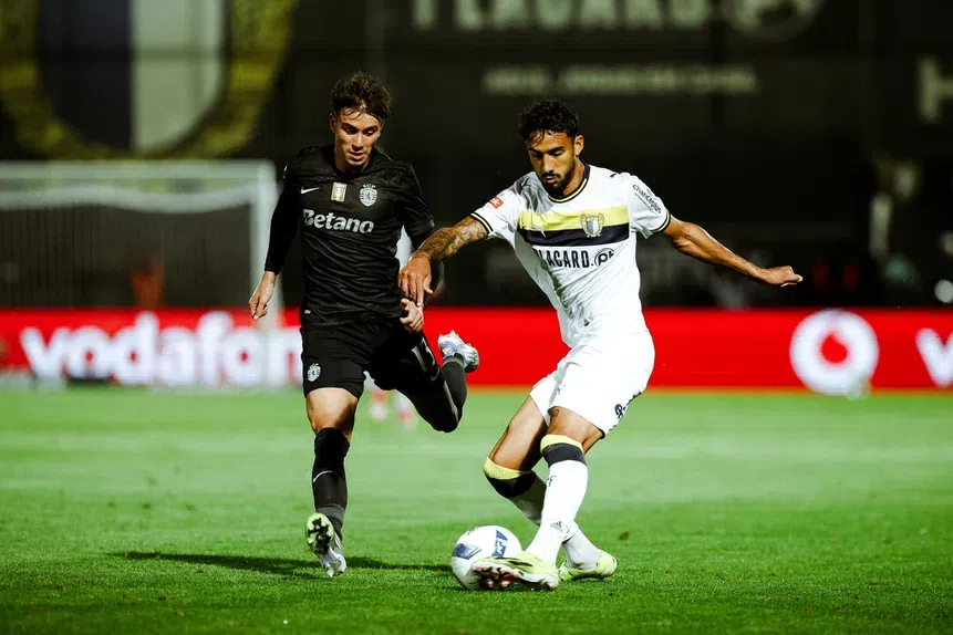 Ponta de lança francês diz-se motivado para os desafios futuros - Foto: Famalicão