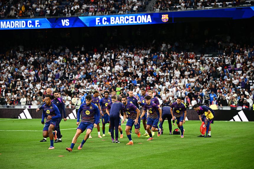 Barcelona aquece no Bernabéu