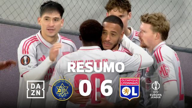 Crise? Qual crise? Lyon de Paulo Fonseca aplica chapa seis e é líder na Liga Europa