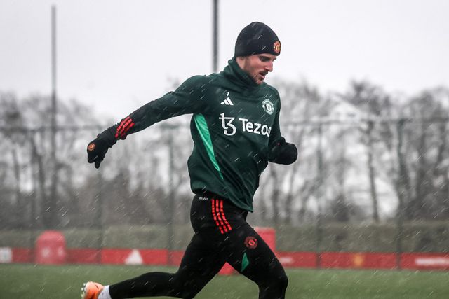 Man. United: Mason Mount volta aos treinos