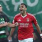 Viktor Gyokeres, do Sporting, e Vangelis Pavlidis, do Benfica