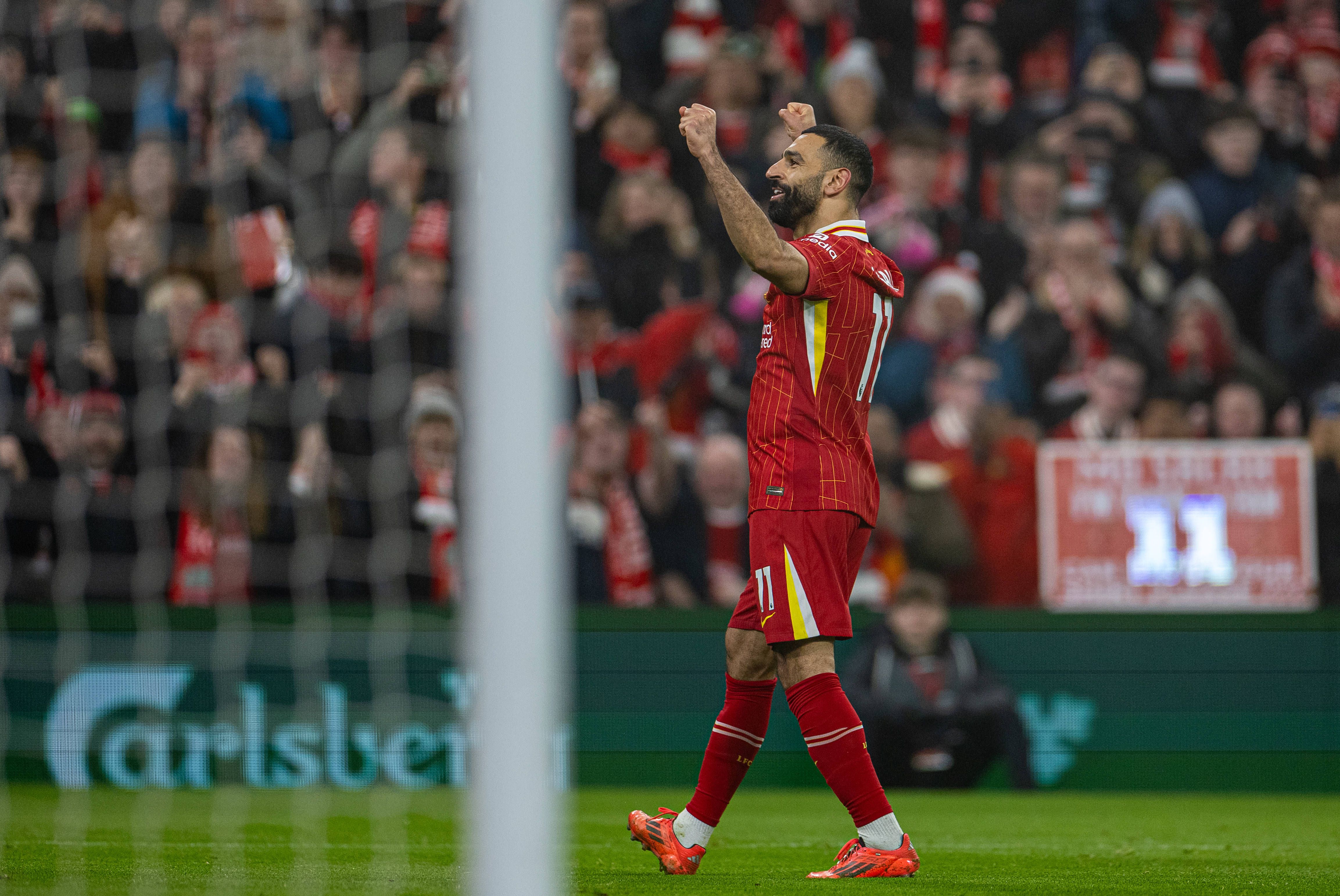 Após mais uma grande exibição, Salah deixa mensagem aos adeptos do Liverpool