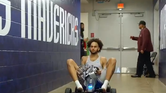 Amigo nada secreto: Doncic ofereceu karts aos companheiros dos Dallas Mavericks