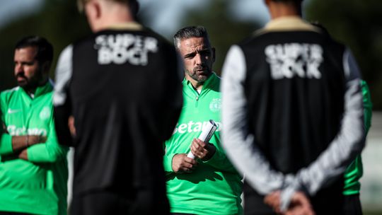 O pedido de Rui Borges aos jogadores no primeiro treino no Sporting