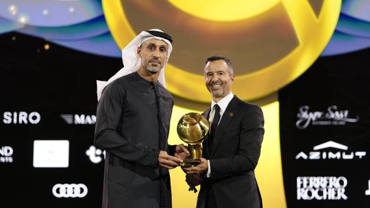 Jorge Mendes recebe prémio de melhor agente do mundo