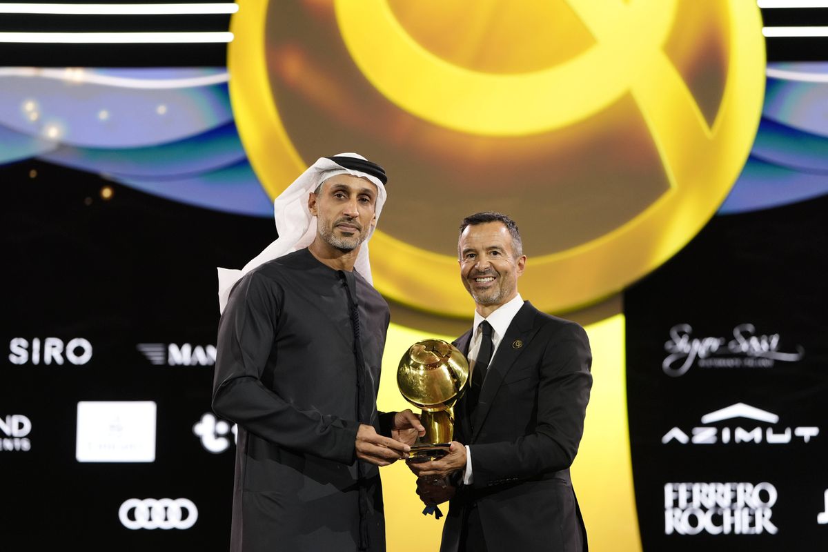 Jorge Mendes recebe prémio de melhor agente do mundo